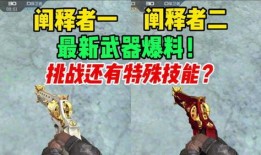 下一期挑战武器爆料视频,神秘新装备即将亮相！